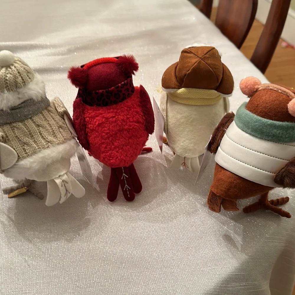 Target Wondershop 2023 Featherly bird collection Christmas Holiday total of 7
